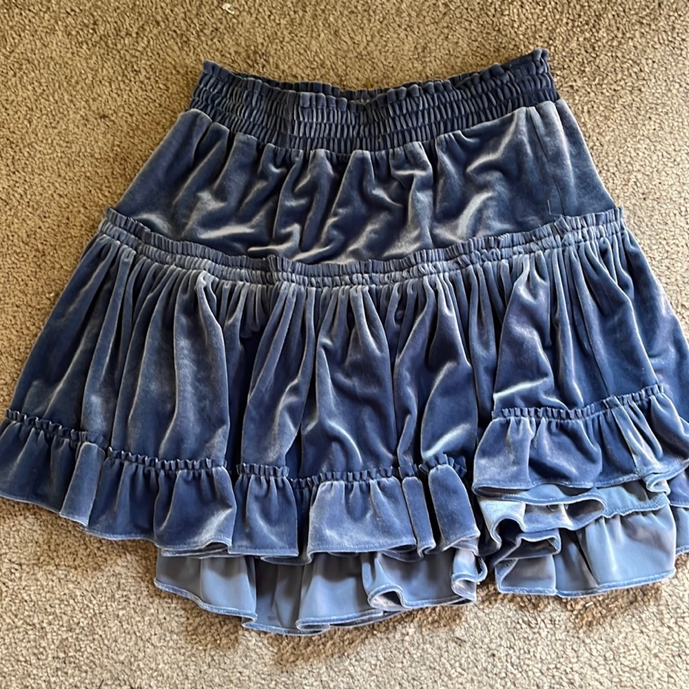 Misa Velvet Skirt